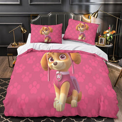 Paw Patrol Skye Duvet Cover Pattern Bedding Set Without Filler (ONLINE ORDER ONLY)
