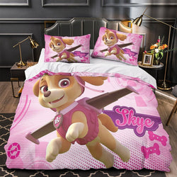Paw Patrol Skye Duvet Cover Pattern Bedding Set Without Filler (ONLINE ORDER ONLY)