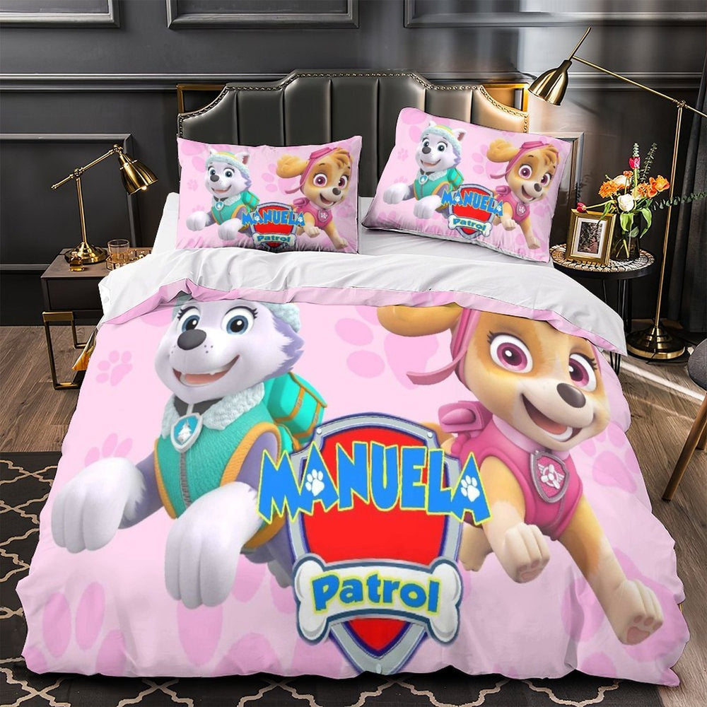 Paw Patrol Skye Duvet Cover Pattern Bedding Set Without Filler (ONLINE ORDER ONLY)
