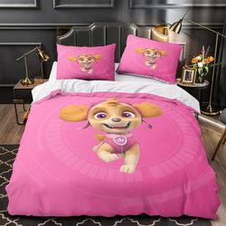 Paw Patrol Skye Duvet Cover Pattern Bedding Set Without Filler (ONLINE ORDER ONLY)