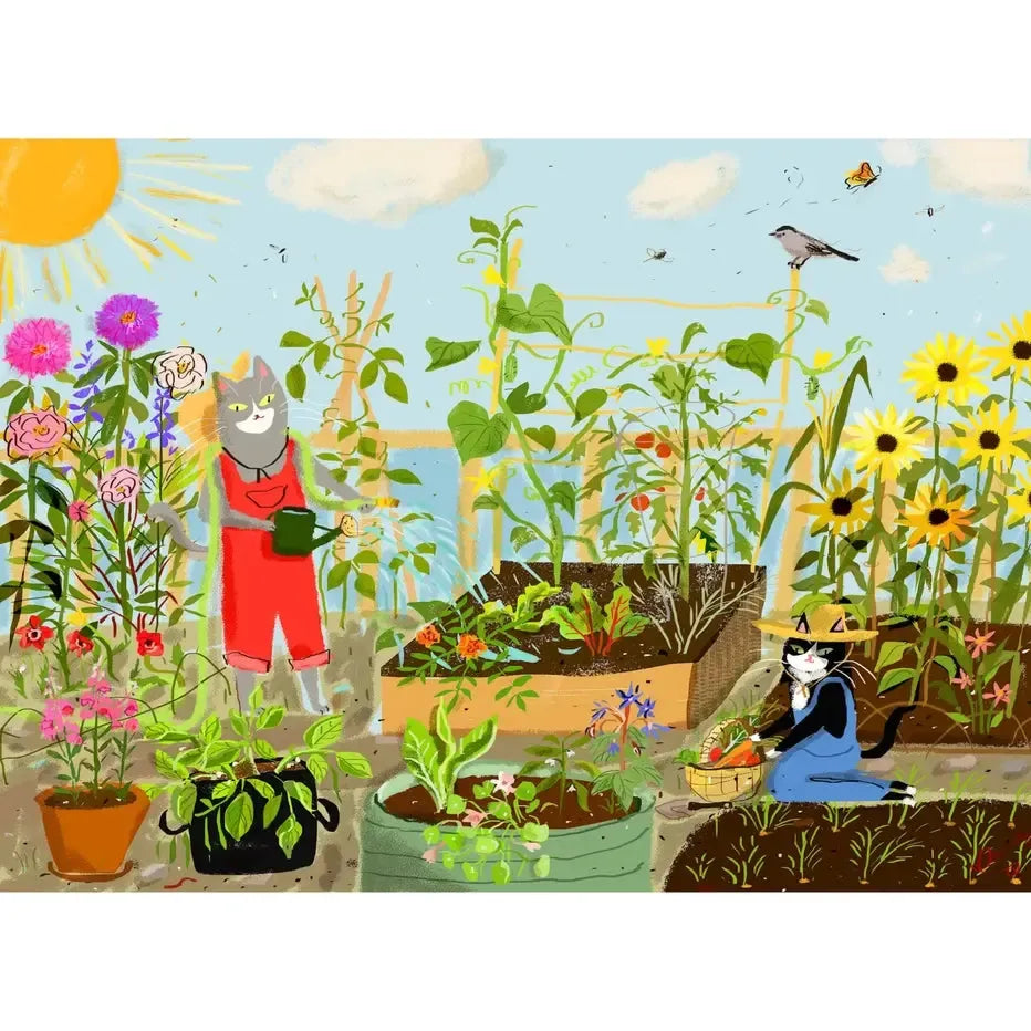 Pawted Plants 500 Piece Jigsaw Puzzle PuzzleFolk (ONLINE ORDER ONLY)