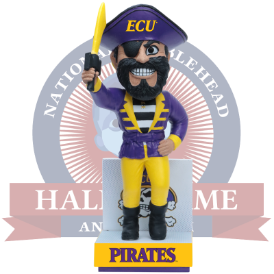 PeeDee the Pirate East Carolina Pirates Mascot Bobblehead (ONLINE ORDER ONLY)