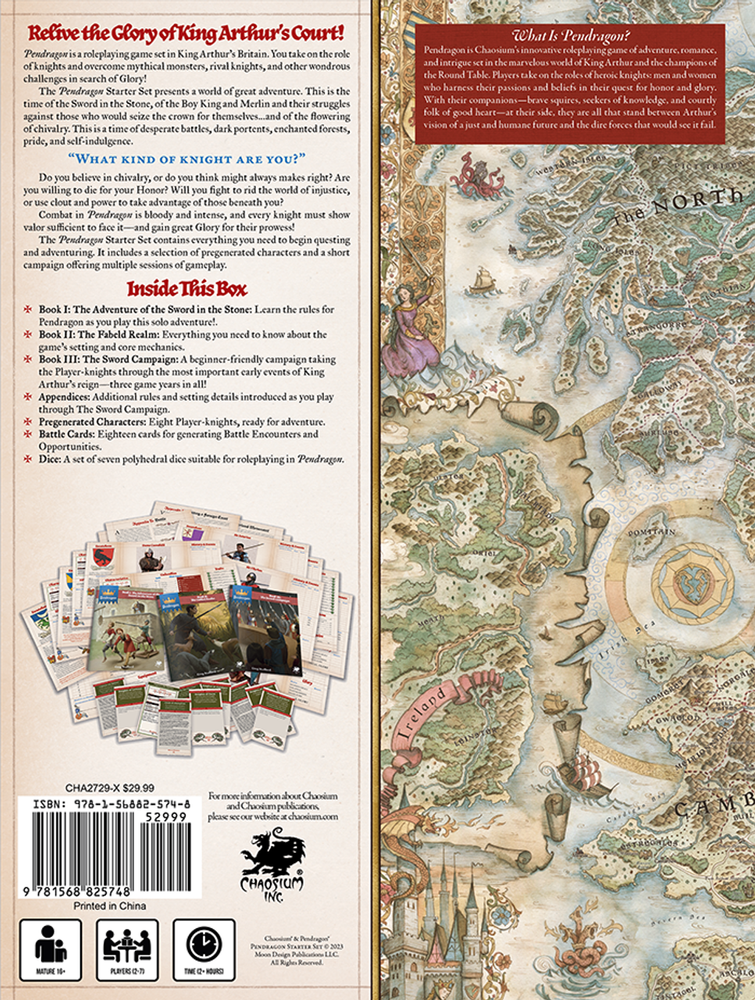 Pendragon: Starter Set (ONLINE ORDER ONLY)