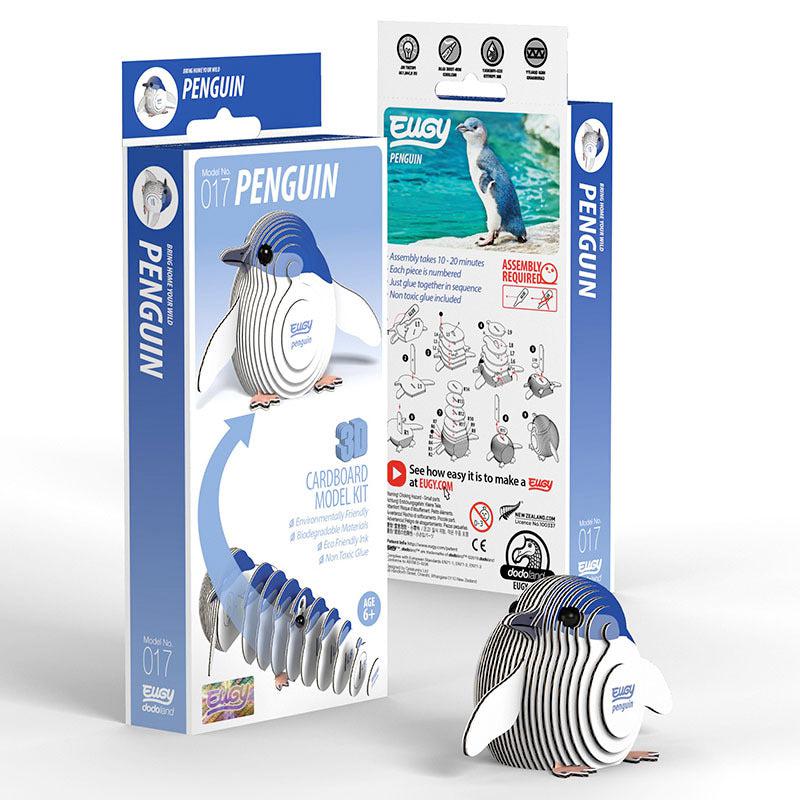 Penguin 3D Cardboard Model Kit Eugy (ONLINE ORDER ONLY)