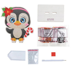 Penguin Crystal Art Festive Buddies Kit Craft Buddy (ONLINE ORDER ONLY)