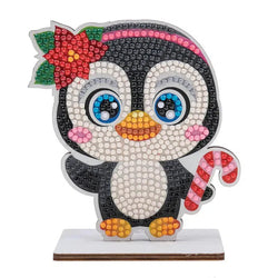 Penguin Crystal Art Festive Buddies Kit Craft Buddy (ONLINE ORDER ONLY)