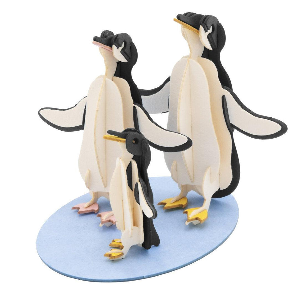 Penguin Family 3D Cardboard Model Kit Fridolin (ONLINE ORDER ONLY)