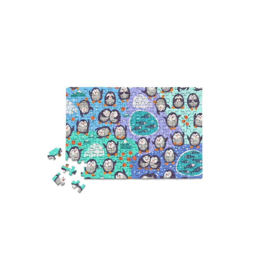 Penguins 150 Piece Mini Jigsaw Puzzle Micro Puzzles (ONLINE ORDER ONLY)