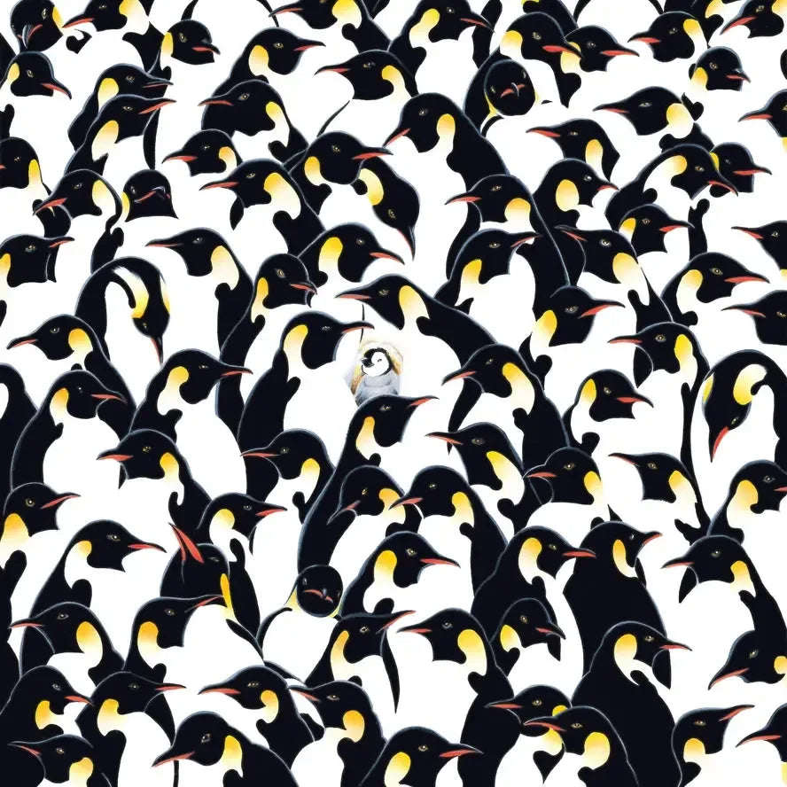 Penguins 500 Piece Double-Sided Jigsaw Puzzle TDC