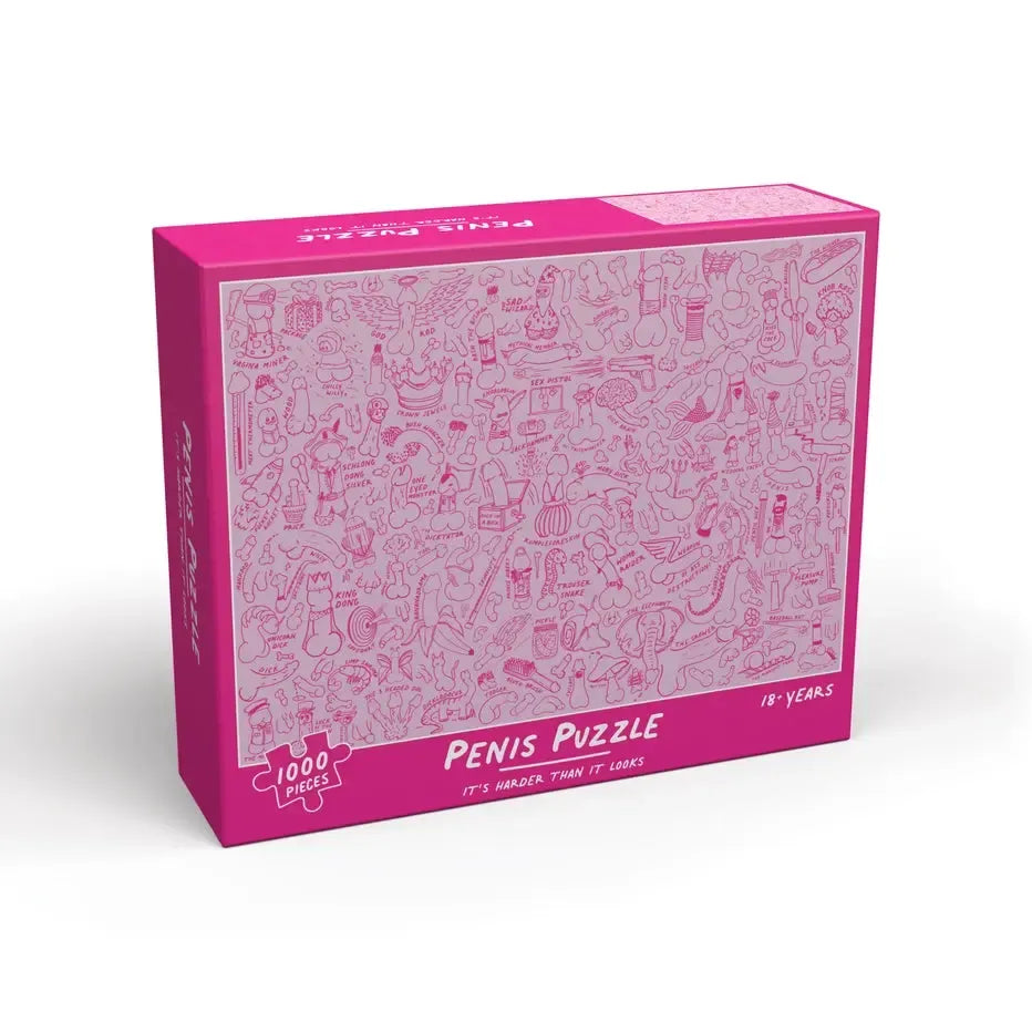 Penis 1000 Piece Jigsaw Puzzle Bubblegum Stuff (ONLINE ORDER ONLY)