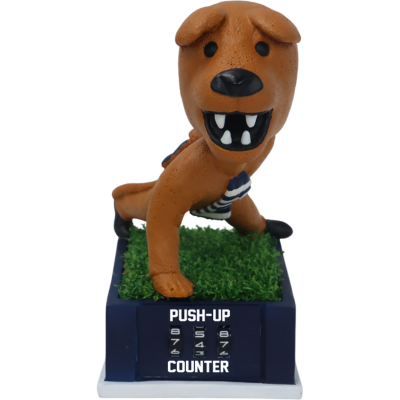 The Nittany Lion Penn State Nittany Lions Mascot Push-Up Counter Bobblehead (Presale) (ONLINE ORDER ONLY)