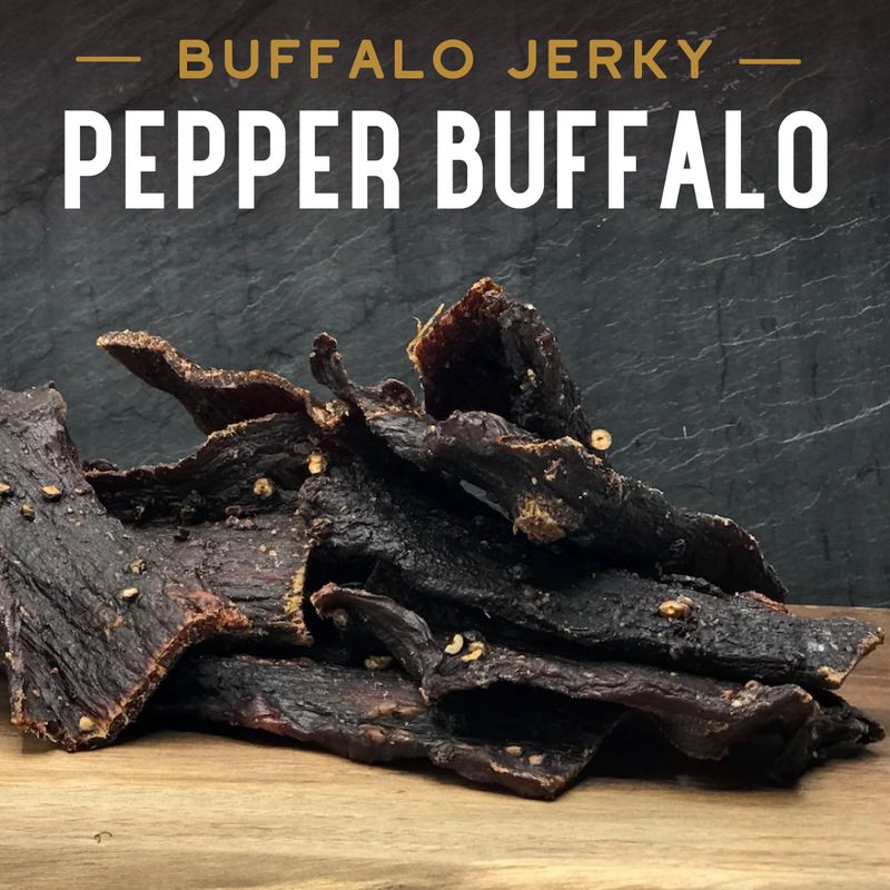 Pepper Buffalo Jerky (ONLINE ORDER ONLY)