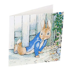Peter Rabbit Under the Gate Crystal Art Card Kit Craft Buddy (ONLINE ORDER ONLY)
