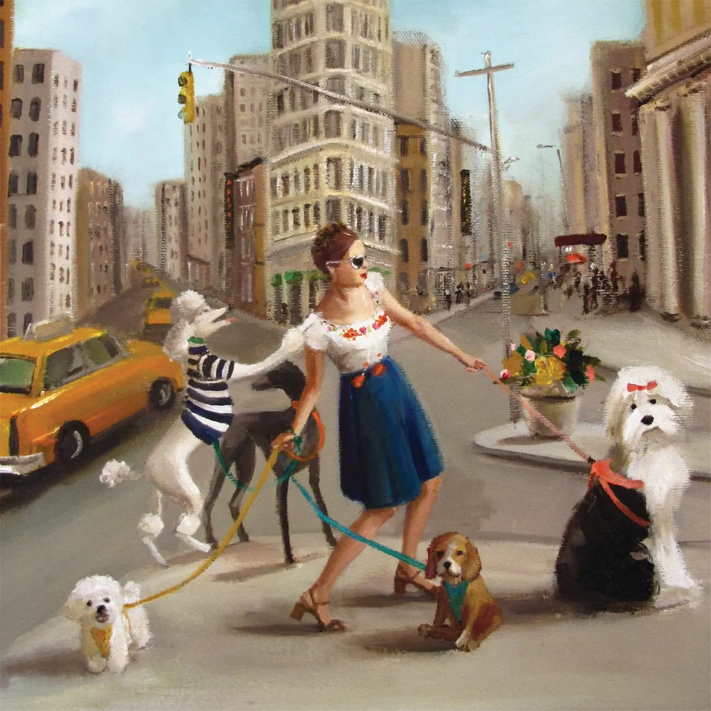 Pets in the City 500 Piece Jigsaw Puzzle NYPC (ONLINE ORDER ONLY)