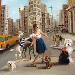 Pets in the City 500 Piece Jigsaw Puzzle NYPC (ONLINE ORDER ONLY)