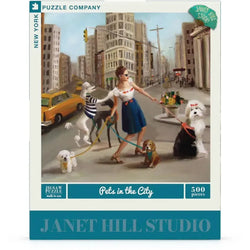 Pets in the City 500 Piece Jigsaw Puzzle NYPC (ONLINE ORDER ONLY)