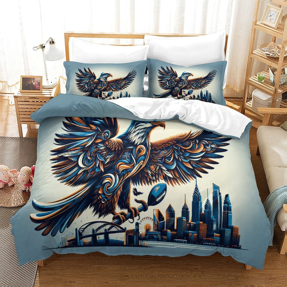 Philadelphia Eagles Duvet Cover Bedding Set (ONLINE ORDER ONLY)