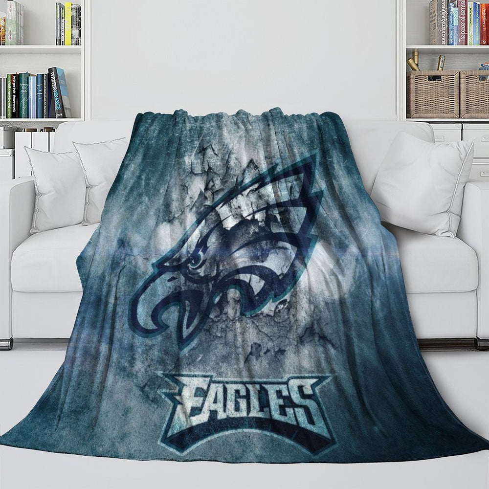 Philadelphia Eagles Blanket Flannel Fleece Throw Room Decoration