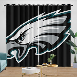 Philadelphia Eagles Curtains Blackout Window Drapes (ONLINE ORDER ONLY)