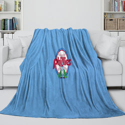 Philadelphia Phillies Blanket Flannel Throw Room Decoration (Online Order Only)