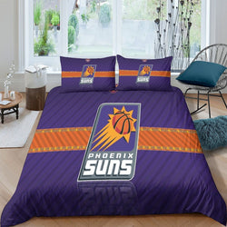 Phoenix Suns Bedding Set Duvet Cover Without Filler (Online Order Only)