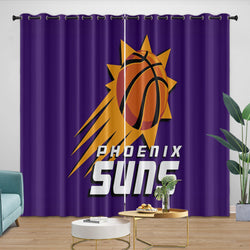 Phoenix Suns Curtains Blackout Window Drapes Room Decoration (Online Order Only)