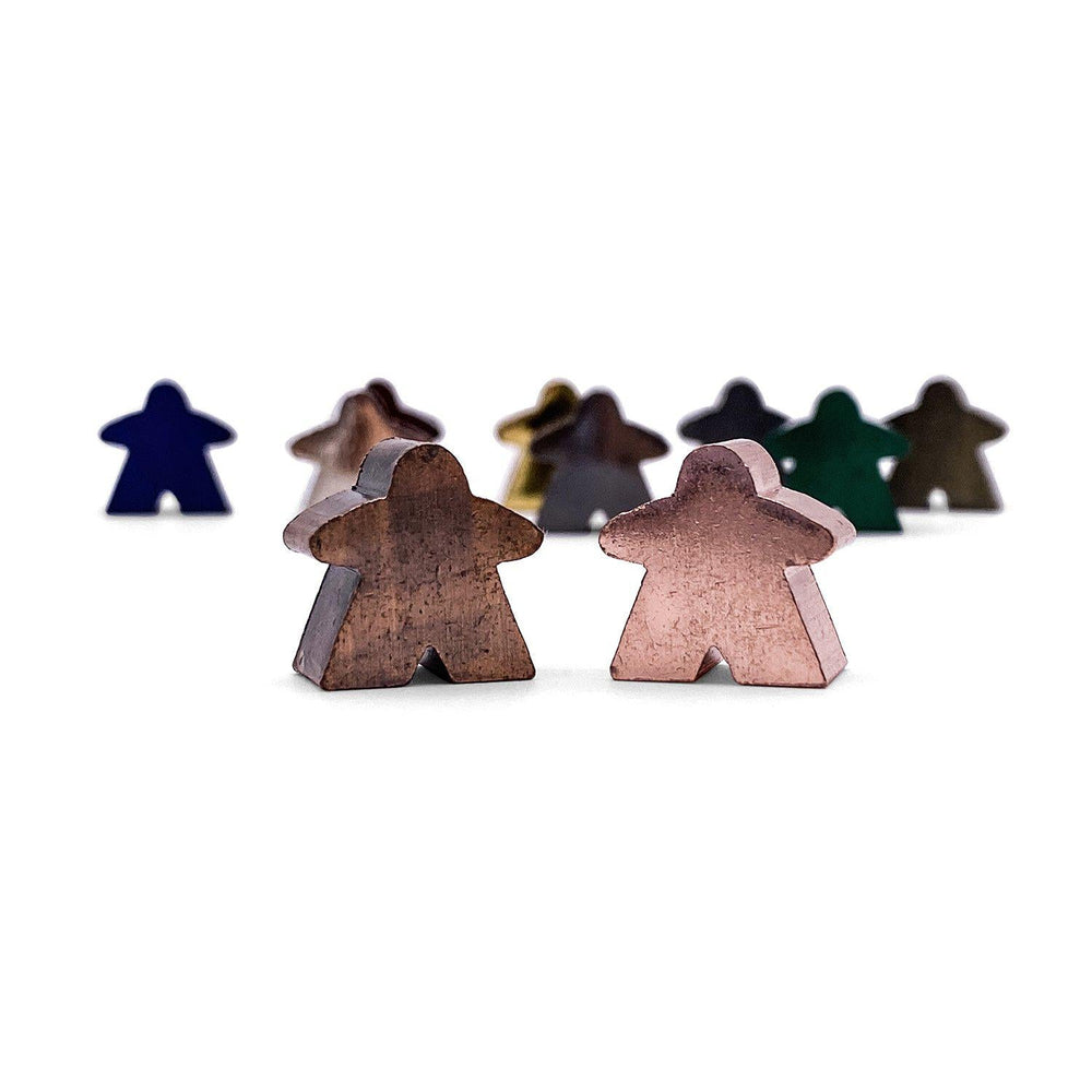 10 Pack of Metal Meeples (Random Colors) (Online Only)