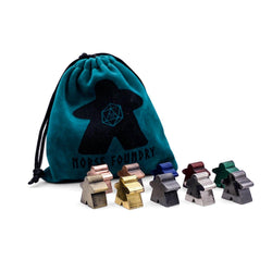 10 Pack of Metal Meeples (Random Colors) (Online Only)