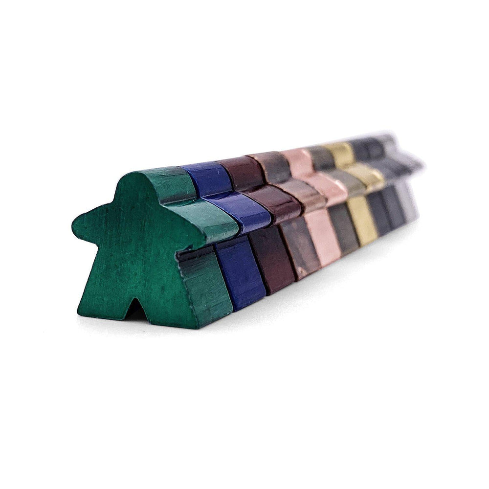10 Pack of Metal Meeples (Random Colors) (Online Only)