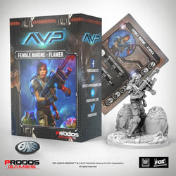 Alien vs Predator (AVP): Female Marine - Flamer