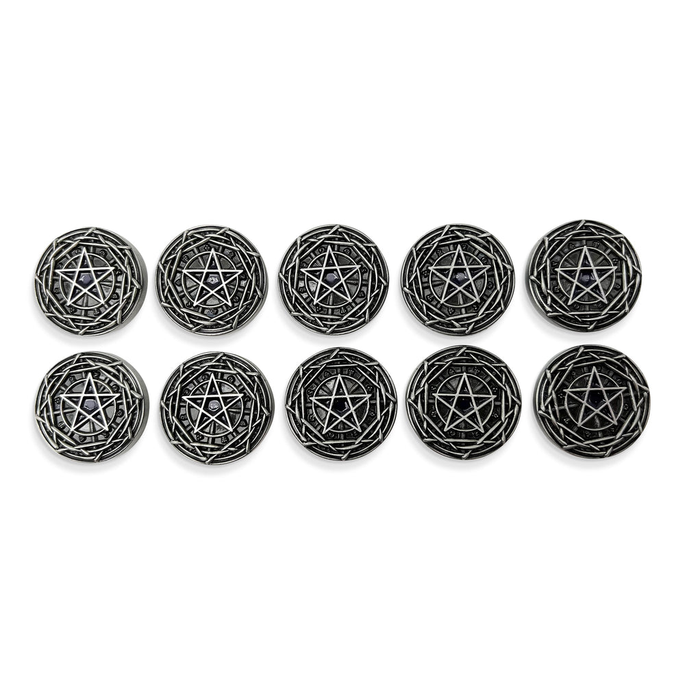 Class Coins - Warlock Metal Coins Set of 10 (ONLINE ORDER ONLY)