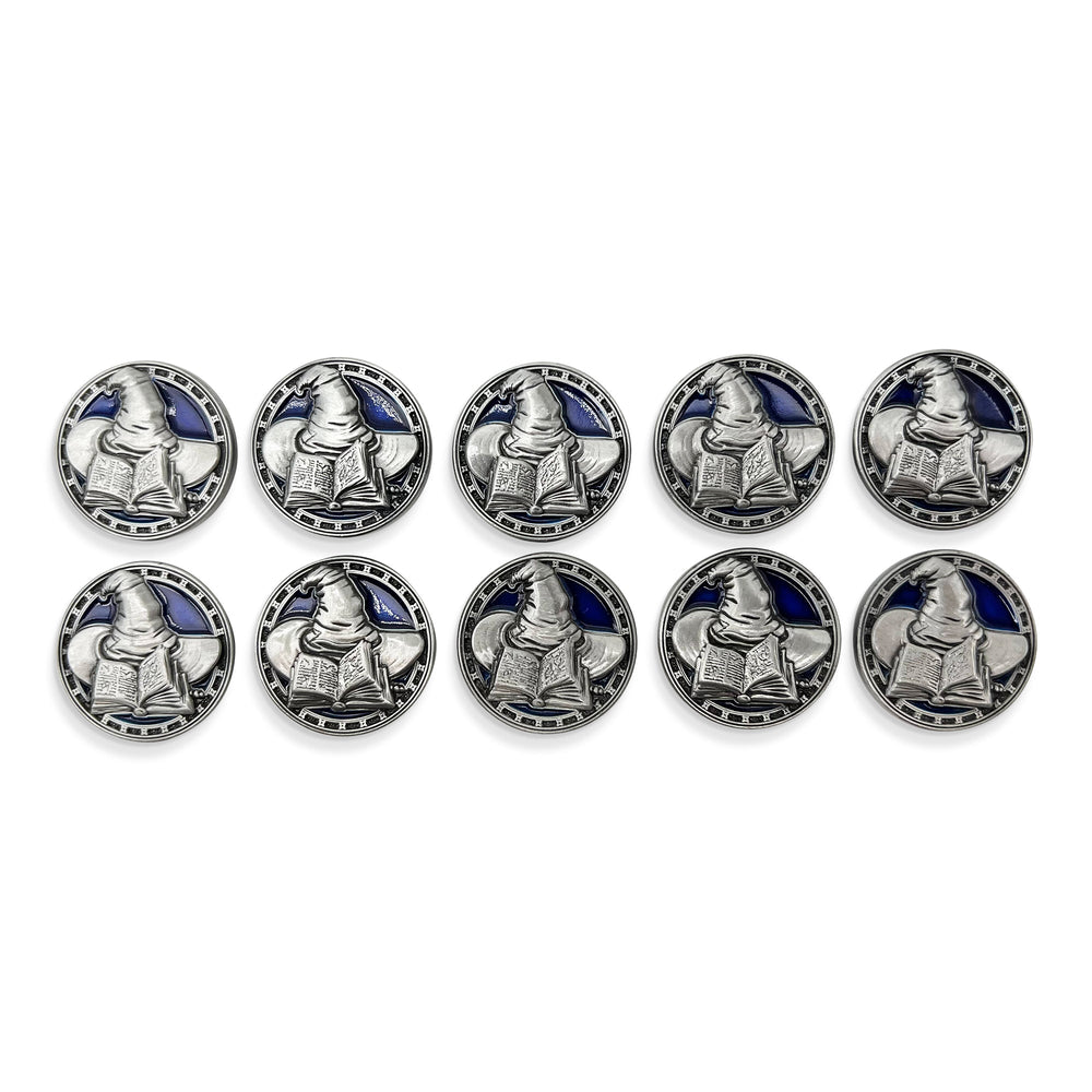 Class Coins - Wizard Metal Coins Set of 10 (ONLINE ORDER ONLY)