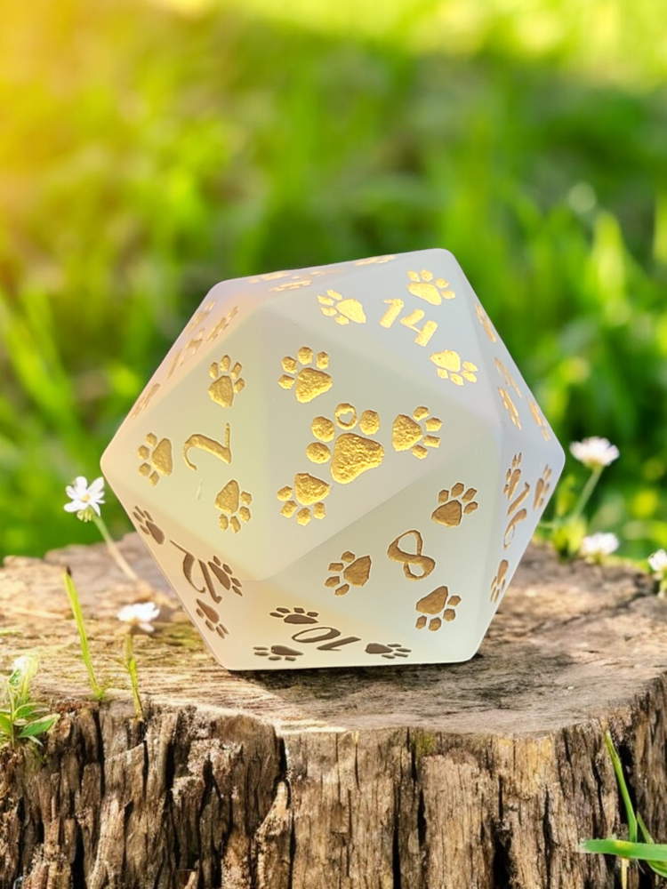 Puppy Paws Frosted Prism 30mm D20 (ONLINE ORDER ONLY)