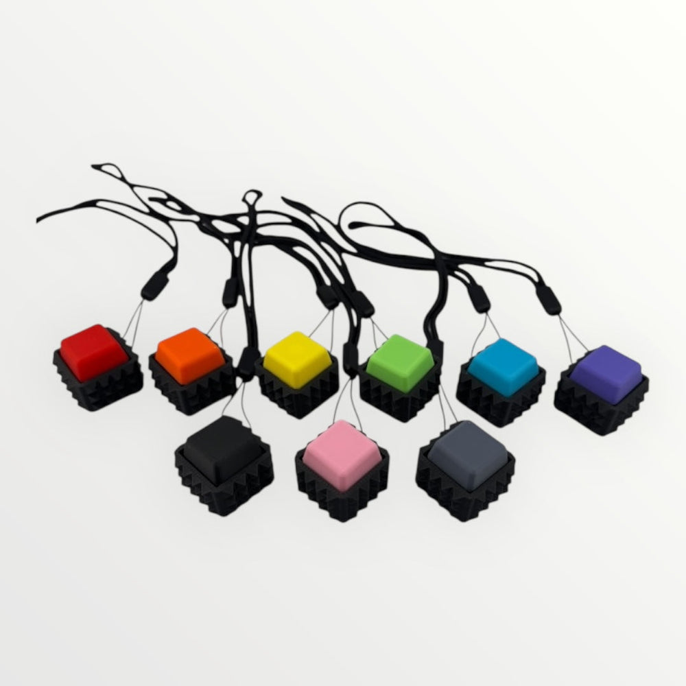 1 Spiky Mechanical Keyboard Fidget Toy Keychain (ONLINE ORDER ONLY)