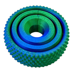 Mutli-Colored Textured Gyro Fidget (ONLINE ORDER ONLY)