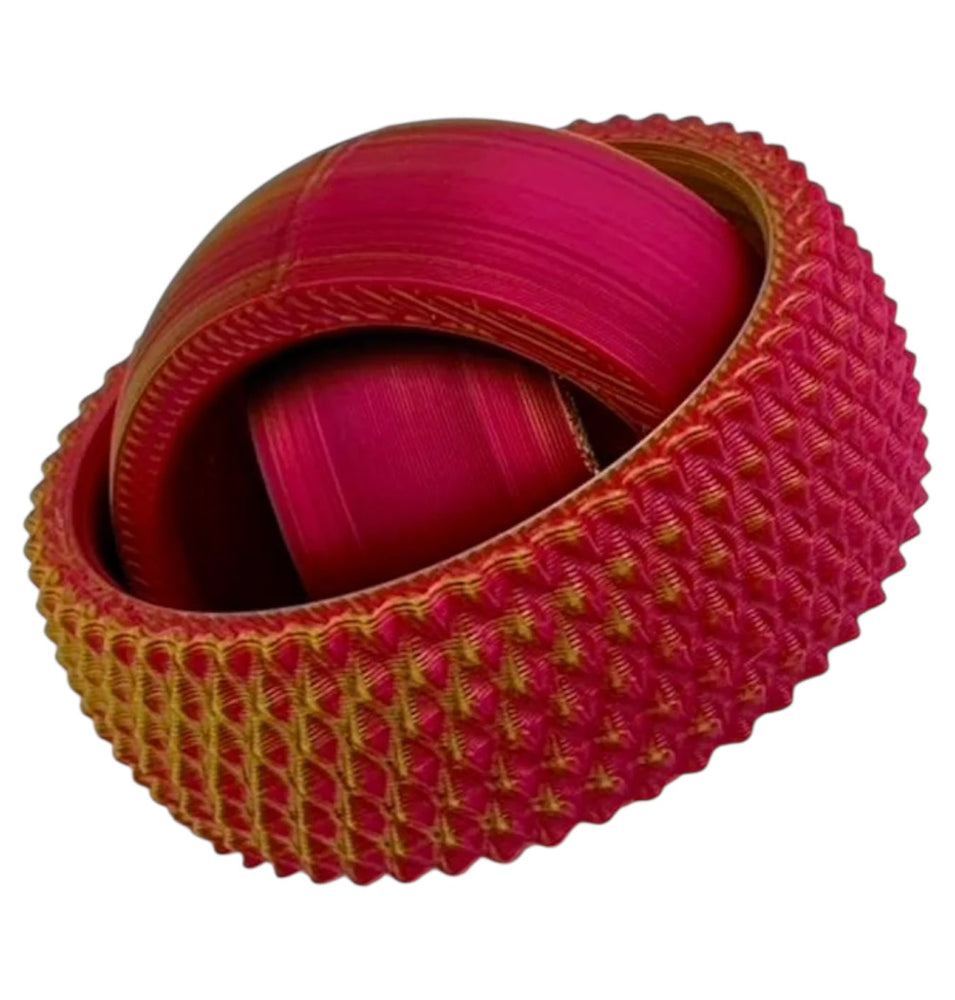 Mutli-Colored Textured Gyro Fidget (ONLINE ORDER ONLY)