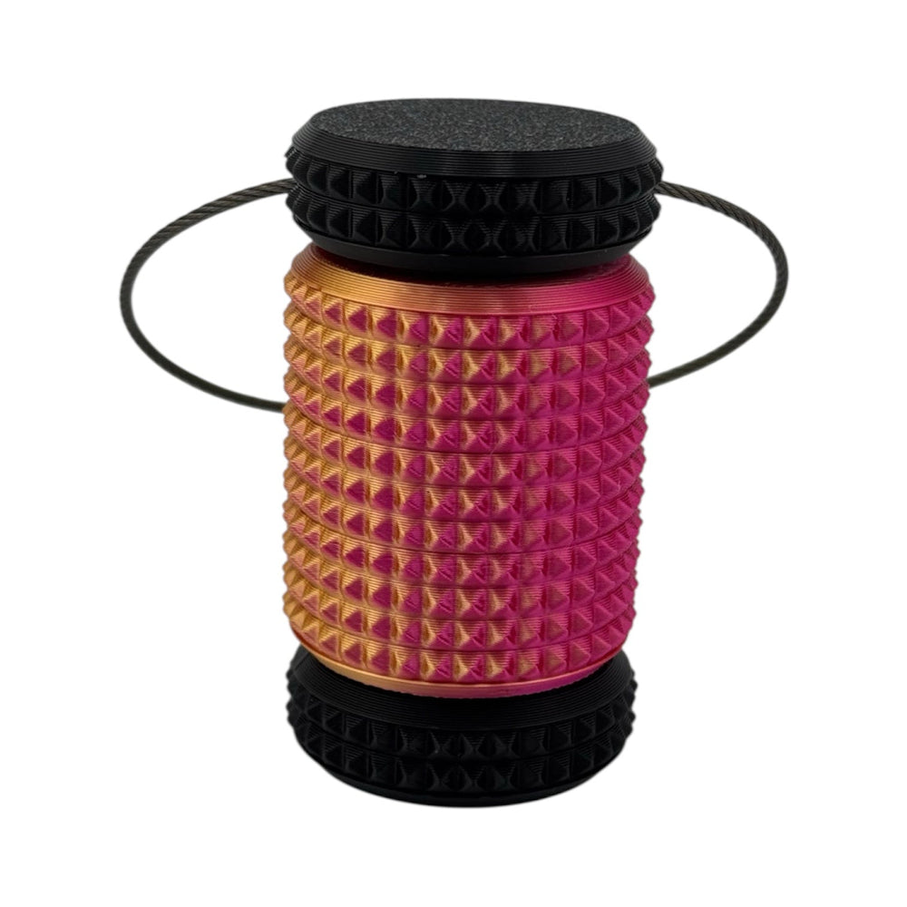 Dual Color PrismaRoll - Textured Sensory Keychain Fidget (ONLINE ORDER ONLY)