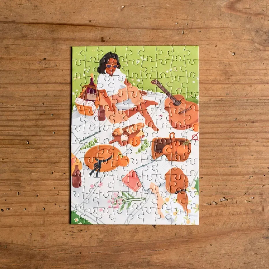 Picnic 99 Piece Mini Jigsaw Puzzle Trevell (ONLINE ORDER ONLY)