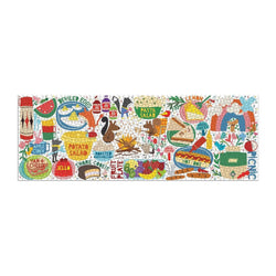 Picnic Party 1000 Piece Panoramic Jigsaw Puzzle Mudpuppy (ONLINE ORDER ONLY)