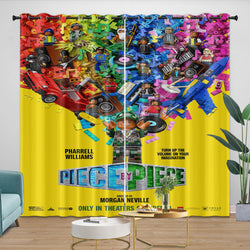 Piece By Piece Curtains Blackout Window Drapes Room Decoration (Online Order Only)