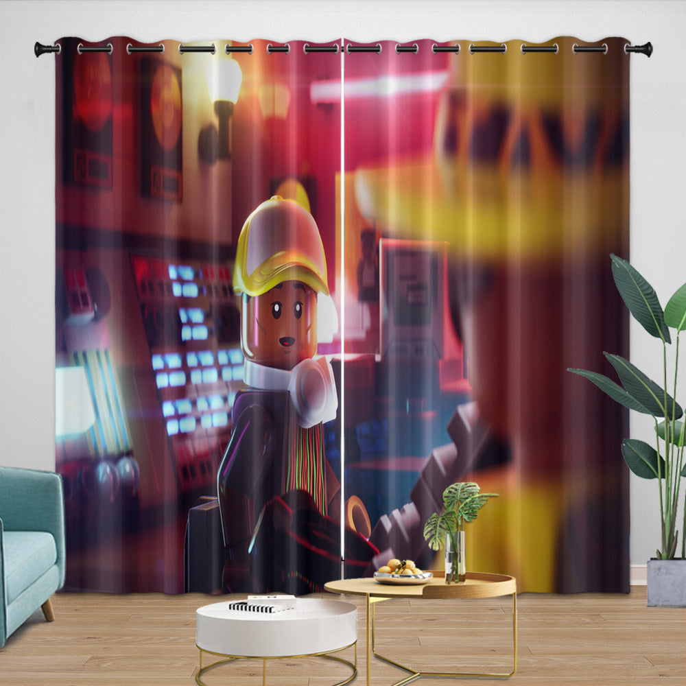 Piece By Piece Curtains Blackout Window Drapes Room Decoration (Online Order Only)