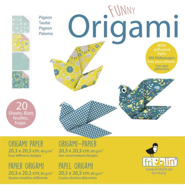 Pigeon Funny Origami Kit Fridolin (ONLINE ORDER ONLY)