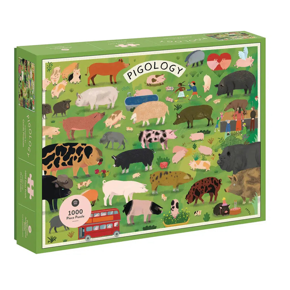 Pigology 1000 Piece Jigsaw Puzzle PA Press (ONLINE ORDER ONLY)