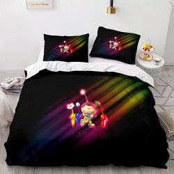 Pikmin Pattern Bedding Set Cosplay Quilt Covers (Online Order Only)