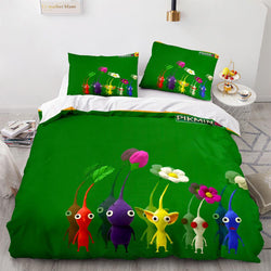 Pikmin Bedding Set Duvet Cover Bed Sets (Online Order Only)