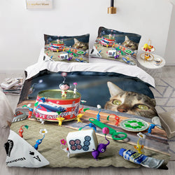 Pikmin Pattern Bedding Set Cosplay Quilt Covers (Online Order Only)