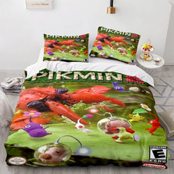 Pikmin Pattern Bedding Set Cosplay Quilt Covers (Online Order Only)