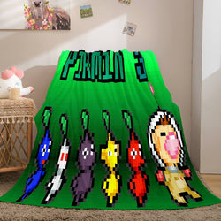 Pikmin Flannel Fleece Blanket (Online Order Only)