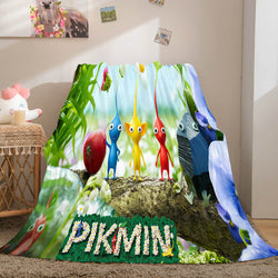 Pikmin Soft Flannel Fleece Throw Blanket (Online Order Only)