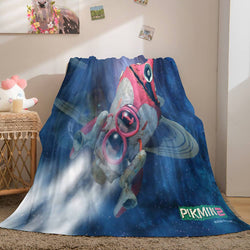Pikmin Flannel Fleece Blanket (Online Order Only)